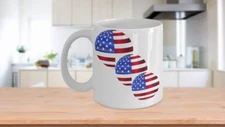 Round Flag Coffee Mug
