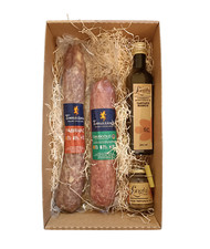 Cesti Natalizi Confezione "Salumi e Tartufo bianco" Natale Idea Regalo