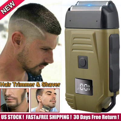 2023 Pro Men's USB Electric Shaver Trimmer Razor Hair Beard Shaving Machine BK03