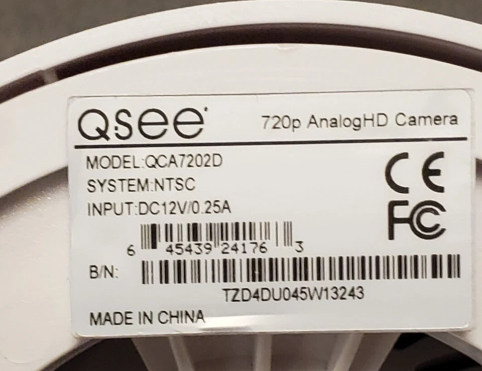 Lote de 2 cámaras domo analógicas QSee QCA7202D HD 720P Foto 4 de 4