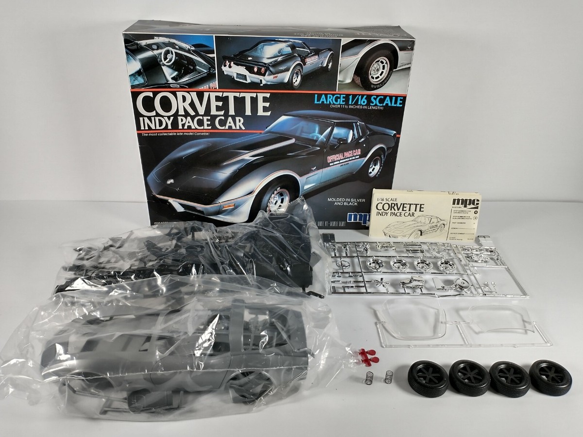 1978 Corvette Indy Pace Car MPC 1:16 Model Kit # 1-3073 Sealed