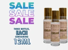 Pack Of 3 Chloe For Women Scent Roll On Body Oil 12ML