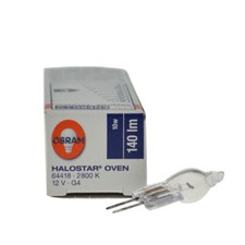 OSRAM 64418 Oven Bulb 12V10W Backofen Rational Steam Oven Light Instrument Bulb