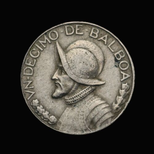 1982 Panama 1/10 Balboa Coin KM# 10 - 7.7mil Mintage