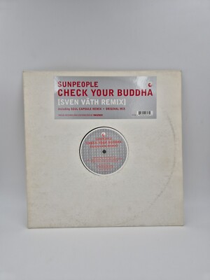 Sunpeople Electronic Music LP - Check Your Buddha SVEN VATH Tr/16 House Minimal