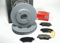 Zimmermann Bremsscheiben BremsbeläGe Vorne FüR Renault Kangoo Megane Scenic