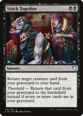 Stitch Together ~ Commander 2018 [ Excellent ] [ Magic MTG ]