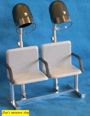 1:12 Scale Dolls House Miniature Modern Hairdressers - Foto 7