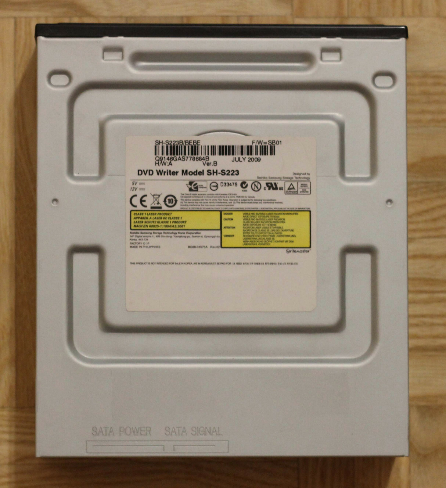 Toshiba Samsung DVD Writer Model SHS223 SATA eBay