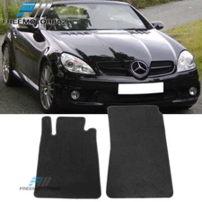 Fit 05-10 Mercedes Benz SLK Nylon Floor Mats Carpets 2PC Black