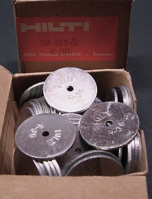 50 Stück Hilti Unterlegscheiben R 36. 