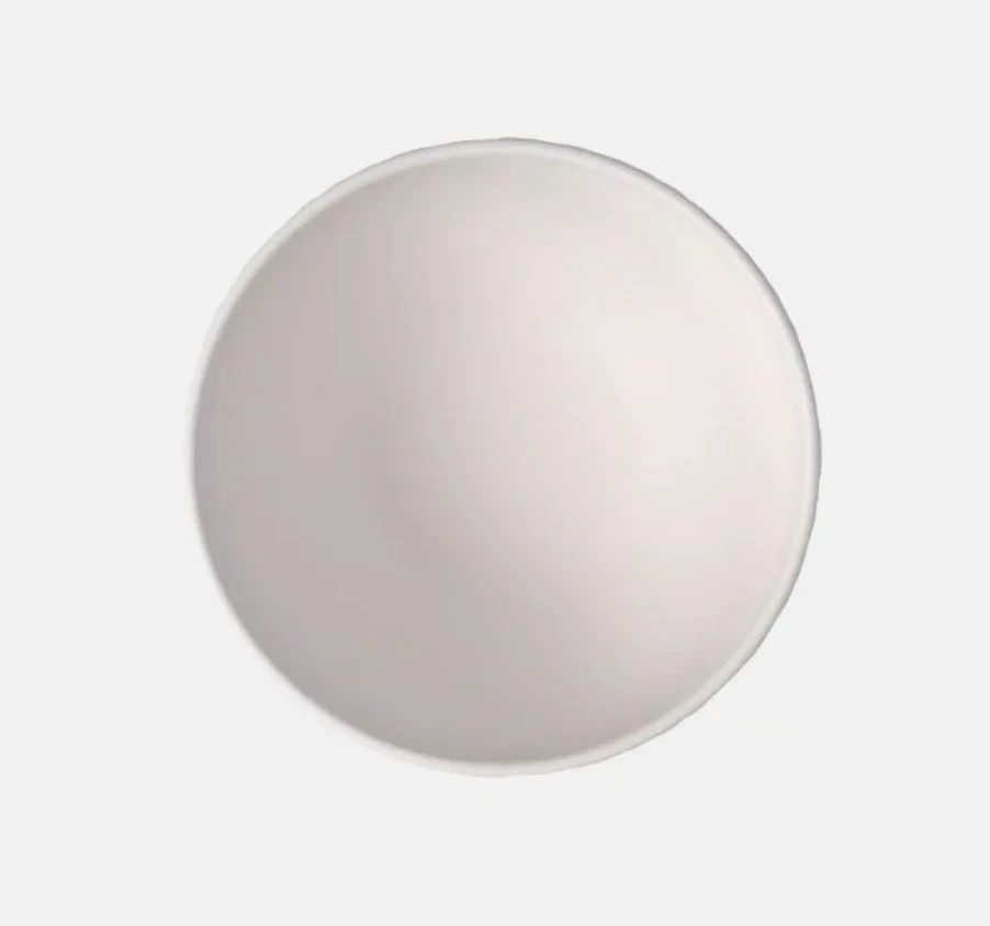 VILLEROY & BOCH MANUFACTURE ROCK BLANC WHITE PORCELAIN 5 1/2" RICE BOWL GERMANY - Image 3 of 4