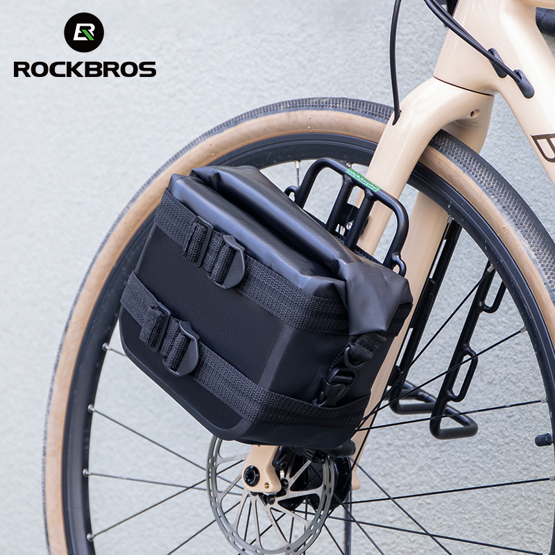 ROCKBROS Bike Front Fork Rack Quick Release Aluminum Luggage Carrier ...