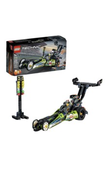 Lego Technic 42103 Dragster Pull-Back Race Car 2-in-1 Building Set NEW Sealed