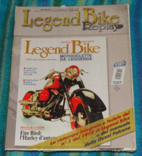 LEGEND BIKE RIVISTA DI MOTOCICLISMO N°1  APRILE 1992 RISTAMPA NUOVO
