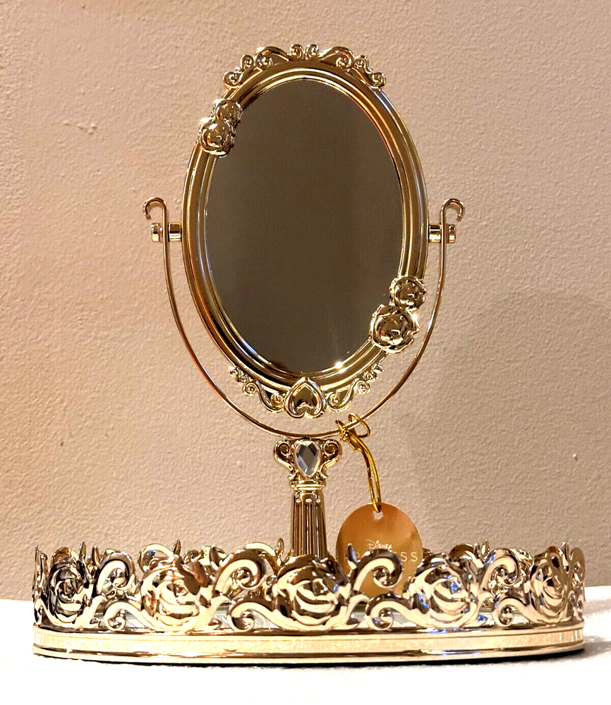 Disney Princess Belle Gold Mirror Body Care Tray by Bath & Body Works New