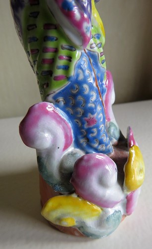 2 Chinese Republic Porcelain Immortals / Figures - Picture 20 of 21