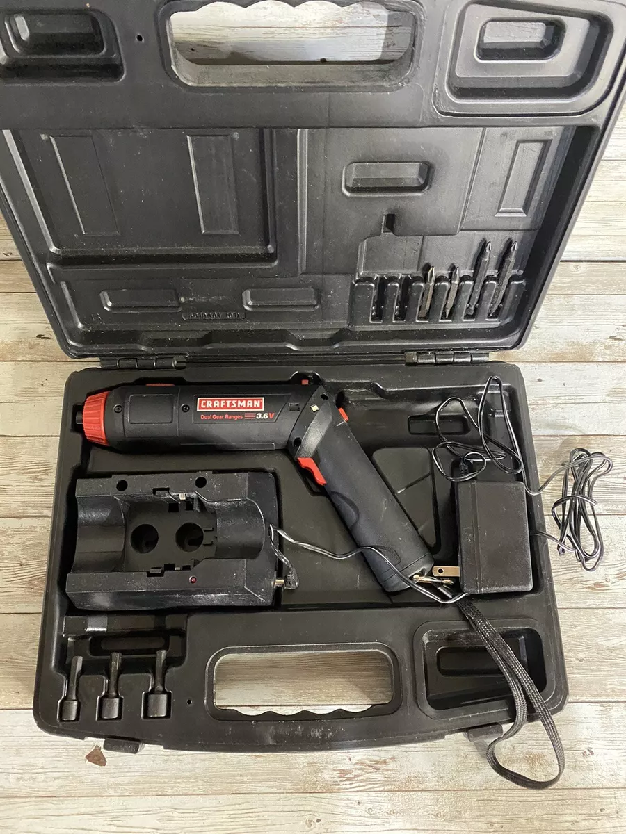 Craftsman cordless screwdriver hot sale