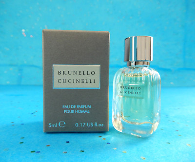 Brunello Cucinelli POUR HOMME Eau de Parfum Mini Travel Size .17 oz (men's)