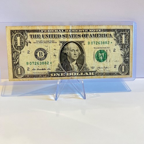 2013 B Duplicate Star Note $1 Dollar Bill Rare Star Note * US Paper Currency