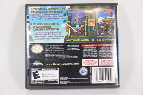 Henry Hatsworth in the Puzzling Adventure ( DS, 2009) CIB Complete W/ Manual - Picture 4 of 4