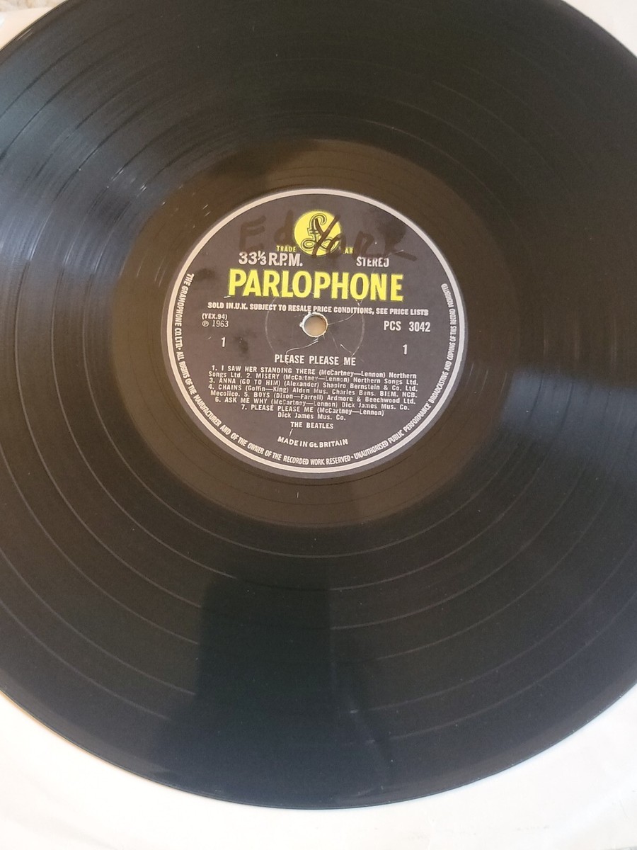 The Beatles Please Please Me Parlophone Stereo 1963 PCS 3042