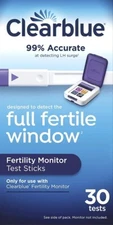Clearblue Fertility Pregnancy Monitor Test Sticks 30 count Home Monitor Exp 2026