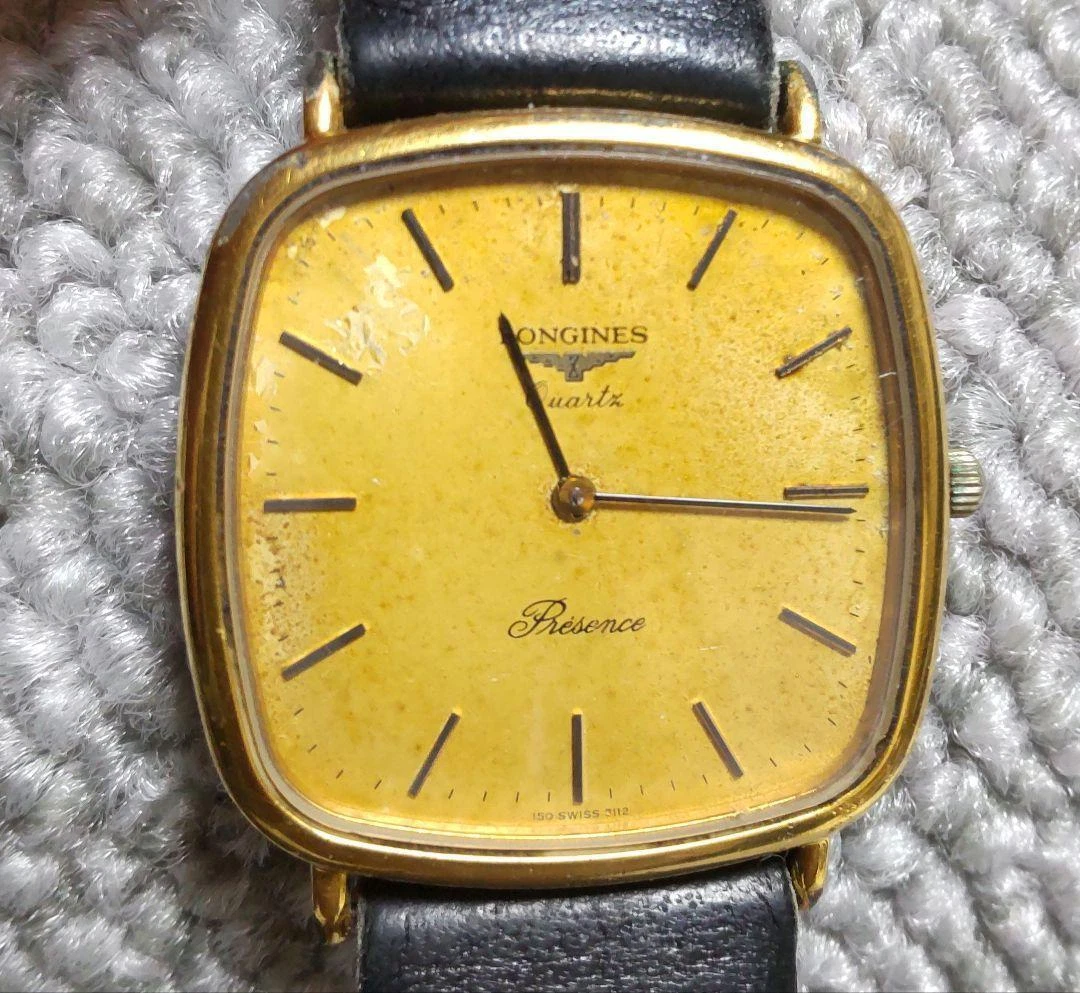Longines presence quartz gold outlet
