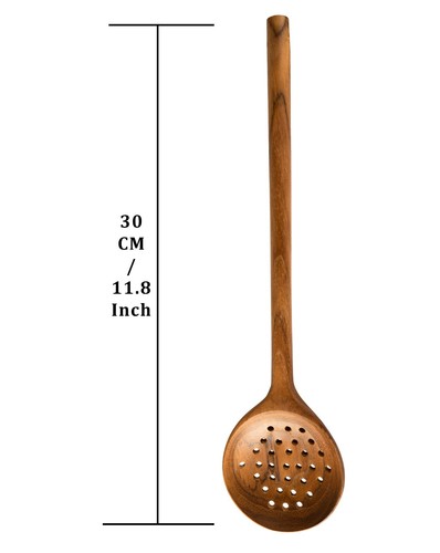 Juegos de utensilios de cocina de madera - Utensilios de madera de teca de alta calidad - Imagen 26 de 53
