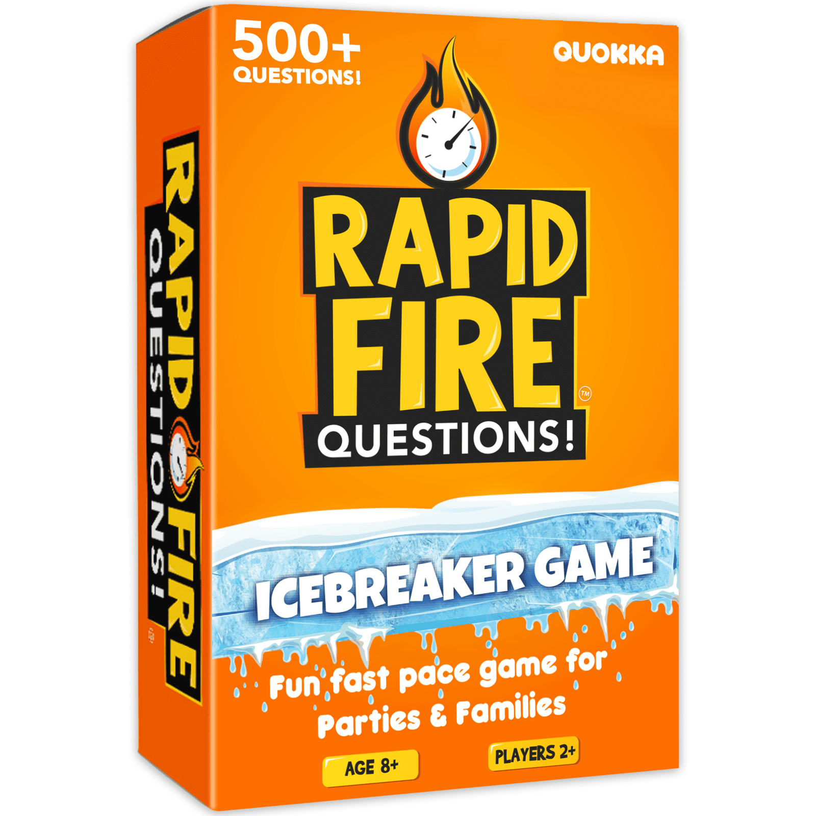 Family Conversation Cards - Icebreaking Talking Topics Board Game for Kids 8-10