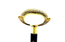 Curved Handle Antique Design Solid Brass Stylish