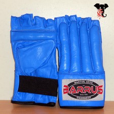 GUANTI MEZZE DITA da SACCO e KALI BLUE in SENZA DITA SEMI CONTACT KICK BOXING