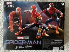 New Sealed Marvel Legends Series Spider-Man No Way Home 3-Pack FACTORY SEAL