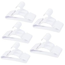 pcs Baby Nursery Closet Hangers,Non-Slip Laundry Infant Pant Hanger 100 White