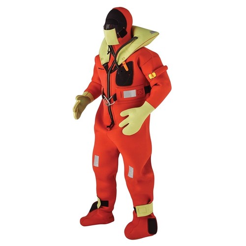 Absolute Outdoor 154100-200-004-13 Kent Commerical Immersion Suit - Uscg/solas