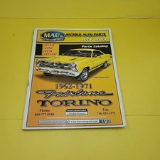 MAC'S ANTIQUE AUTO PARTS 25TH ANNIVERSARY July  2003 CATALOG fairlane torino