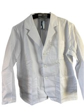 Unisex White Consultation Coat, XL, Student Coat, Fashion Seal, Style 180, NWT