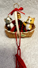 Basket Bell Players Kittens HALLMARK Cards Ch...