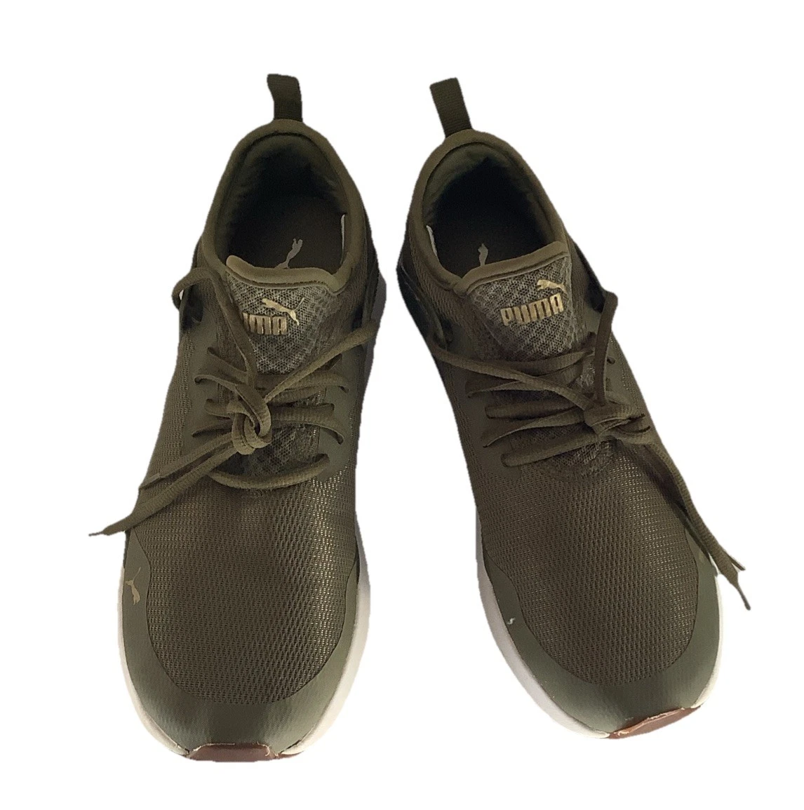 Puma Viz Runner Repeat Donna Oliva con Bordo Nero Sneakers Runner Scarpe da Ginnastica