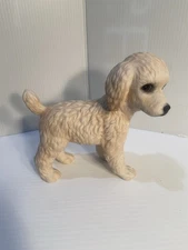 LENOX  POODLE PUP WHITE 7 L X 7 T PORCELAIN FIGURINE 1994