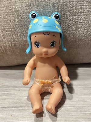 Wee Water Babies Blue Frog Hat 2016 Lauer Toys Just Play Rare Doll Bath Time