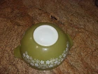 VINTAGE SPRING BLOSSOM 1 SIZE 444 BOWL WITH TAB HANDLE