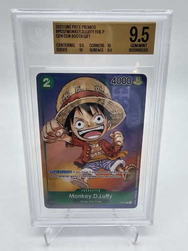 Monkey.D.Luffy (Anime Expo 2023) graded BGS 9.5 for sale on eBay