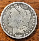 1889 O MORGAN SILVER DOLLAR