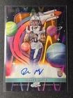 2024 TOPPS COSMIC DRAKE MAYE FIRST FLIGHT ROOKIE ORANGE RC AUTO /25