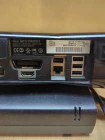 Xbox 360 S Slim Model 1439 Matte Black Console Only Tested Works