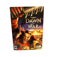 Warhammer 40 000 Dawn of War PC Big Box THQ Relic PC Game RTS Strategy Big Box T