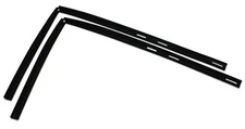 New 2-PC Rear Door Glass Run Seal Pair / For Jeep SJ FSJ Wagoneer & Grand 4-Dr