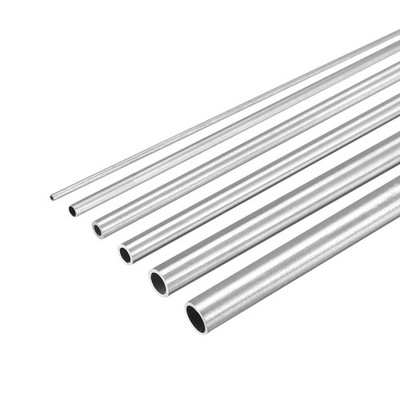 uxcell 304 Stainless Steel Tube, 1mm 2mm 3mm 4mm 5mm 6mm OD 0.15mm/0.6mm Wall Th
