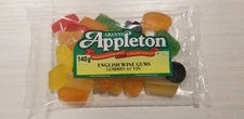 Granny Appleton English Wine Gums 140g (4.9oz) Bag. {Imported from Canada}
